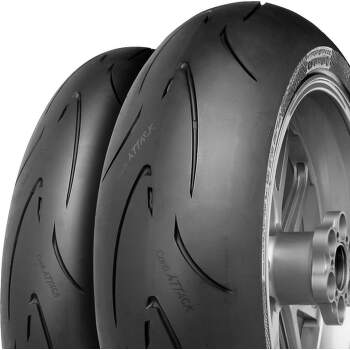 Continental ContiRaceAttack Comp 160/60 ZR17 69 W TL Sport gumiabroncsok